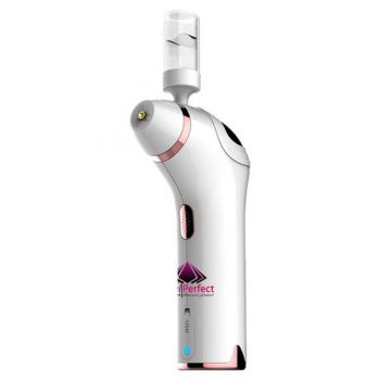 Aparat Atomizor de Oxigen Tratamente Cosmetice Airbrush Spray Pulverizator Multiple Utilizari, Aerograf portabil Nutritie Ten, Lifting, White Walls ieftina