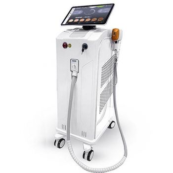 Aparat Epilare Definitiva TotulPerfect Super ICEPlatinium 1 manipul 755nm, 808nm, 1064nm Dioda Laser, 50.000.000 Impulsuri, Epilare Laser Definitiva Profesionala Salon TEC Sapphire Refrigeration 1000W White