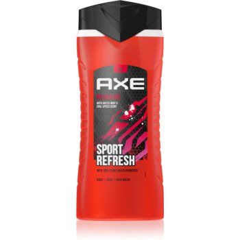 Axe Recharge Arctic Mint & Cool Spices gel de dus revigorant 3 in 1