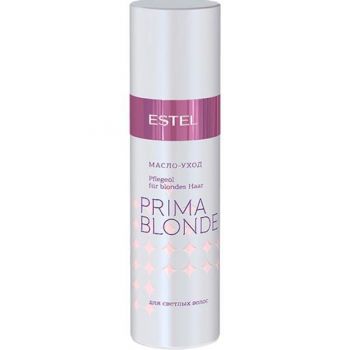 Ulei pentru par ingrijirea parului blond, cu ulei de Inca Inchi si Camelia si protectie termica Estel Prima Blonde, 100 ml Ulei pentru par ingrijirea parului blond, cu ulei de Inca Inchi si Camelia si protectie termica Estel Prima Blonde, 100 ml