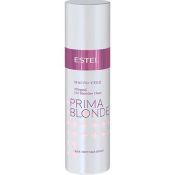 Ulei pentru par ingrijirea parului blond, cu ulei de Inca Inchi si Camelia si protectie termica Estel Prima Blonde, 100 ml