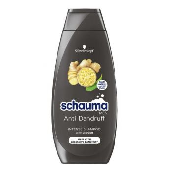 Sampon Antimatreata Intensiv cu Ghimbir pentru Barbati - Schwarzkopf Schauma Men Anti-Dandruff Intensive Shampoo with Ginger, 250 ml