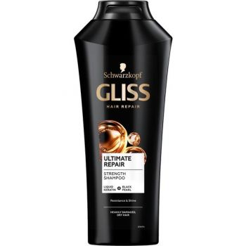 Sampon Fortifiant pentru Par Foarte Deteriorat si Uscat - Schwarzkopf Gliss Hair Repair Ultimate Repair Strenght Shampoo for Heavily Damaged, Dry Hair, 400 ml la reducere