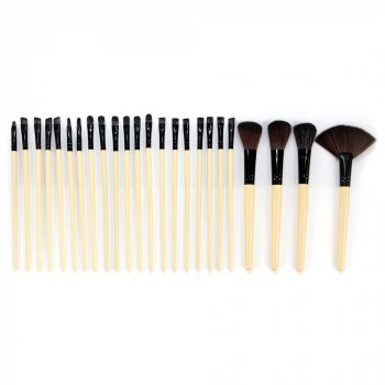 Set de 24 Pensule Profesionale pentru machiaj, Essential Makeup Set de 24 Pensule Profesionale pentru machiaj, Essential Makeup
