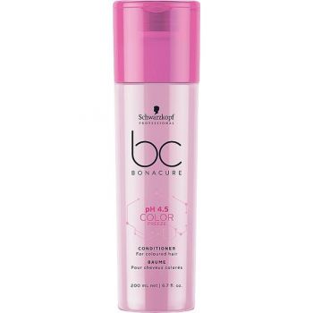 Balsam pentru Par Vopsit - Schwarzkopf BC Bonacure pH 4.5 Color Freeze Conditioner for Coloured Hair, 200 ml