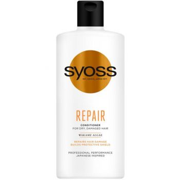 Balsam Reparator pentru Par Uscat si Deteriorat - Syoss Professional Performance Japanese Inspired Repair Conditioner for Dry, Damaged Hair, 440 ml