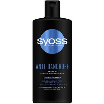 Sampon Antimatreata - Syoss Professional Performance Japanese Inspired Anti-dandruff Shampoo For Dandruff-prone Hair, 440 ml