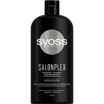 Sampon pentru Par Stresat si Deteriorat- Syoss Professional Performance Japanese Inspired Salonplex Shampoo for Stressed, Damaged Hair, 750 ml