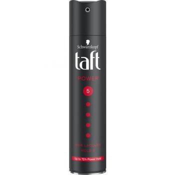 Spray Fixativ cu Fixare Foarte Puternica - Schwarzkopf Taft Power Hair Lacquer Hold 5, 250 ml de firma original