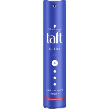 Spray Fixativ cu Fixare Ultra Puternica - Schwarzkopf Taft Ultra Hair Lacquer Hold 4, 250 ml