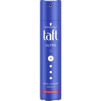 Spray Fixativ cu Fixare Ultra Puternica - Schwarzkopf Taft Ultra Hair Lacquer Hold 4, 250 ml