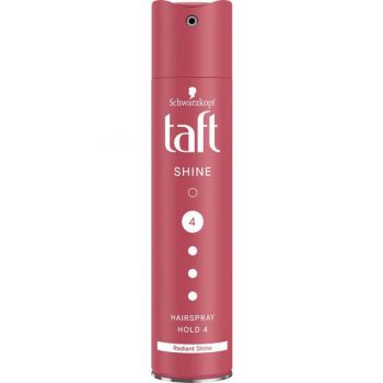 Spray Fixativ pentru Stralucire si Fixare Puternica - Schwarzkopf Taft Shine Hairspray Hold 4, 250 ml ieftin