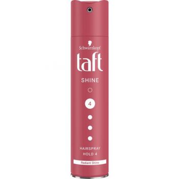 Spray Fixativ pentru Stralucire si Fixare Puternica - Schwarzkopf Taft Shine Hairspray Hold 4, 250 ml