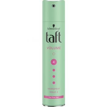 Spray Fixativ pentru Volum si Fixare Puternica pentru Par Fin - Schwarzkopf Taft Volum Hairspray Hold 4 for Fine Hair, 250 ml ieftin