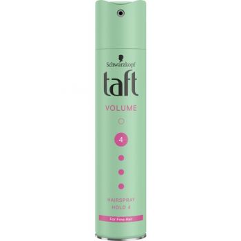 Spray Fixativ pentru Volum si Fixare Puternica pentru Par Fin - Schwarzkopf Taft Volum Hairspray Hold 4 for Fine Hair, 250 ml