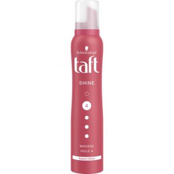 Spuma Modelatoare pentru Stralucire si Fixare Puternica - Schwarzkopf Taft Shine Mousse Hold 4, 200 ml ieftina