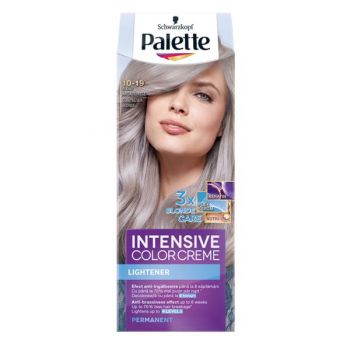 Decolorant de Par Permanent - Schwarzkopf Palette Intensive Color Creme Lightener Permanent, nuanta 10-19 Blond Argintiu Rece ieftin