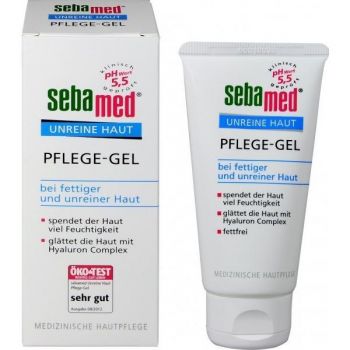 Gel de ingrijire pentru ten gras si cu impuritati, Sebamed 50ml