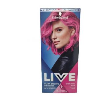 Vopsea de Par - Schwarzkopf Live Ultra 2 in 1 Brights or Pastel, nuanta 093 Shocking Pink ieftina