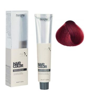Vopsea Permanenta Profesionala Maxima, nuanta 6.66 blond rosiatic intens inchis, 100 ml
