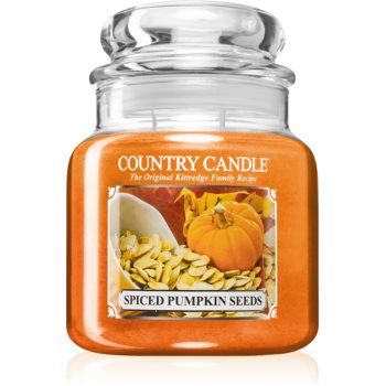 Country Candle Spiced pumpkin Seeds lumânare parfumată