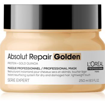 L’Oréal Professionnel Serie Expert Absolut Repair Golden masca pentru regenerare pentru păr uscat și deteriorat