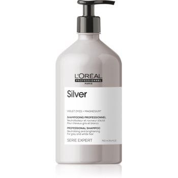 L’Oréal Professionnel Serie Expert Silver Sampon argintiu pentru par grizonat