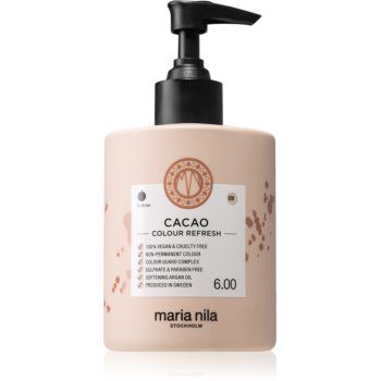 Maria Nila Colour Refresh Cacao mască fină de hrănire fără pigmenți permanenți de culoare