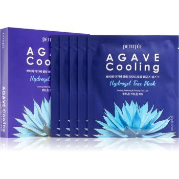 Petitfée Agave Cooling mască intensă cu hidrogel pentru netezirea pielii