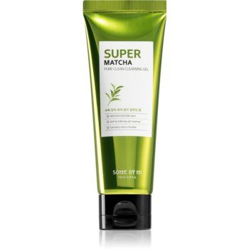 Some By Mi Super Matcha Pore Clean gel de curățare blând pentru pori dilatati