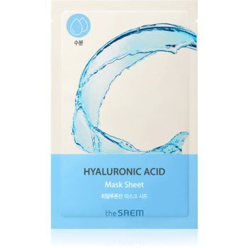 The Saem Bio Solution Hyaluronic Acid mască textilă hidratantă ieftina