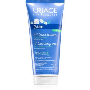 Uriage Bébé 1st Cleansing Cream crema demachianta delicata pentru nou-nascuti si copii