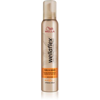 Wella Wellaflex Curls Definition spuma pentru par ondulat si cret