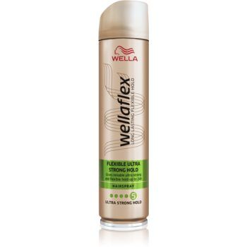 Wella Wellaflex Flexible Ultra Strong fixativ pentru păr cu fixare foarte puternică de firma original