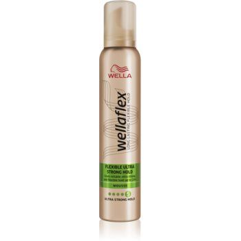 Wella Wellaflex Flexible Ultra Strong spuma fixare ultra-puternica