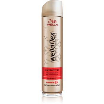 Wella Wellaflex UV Hair Protection fixativ pentru păr cu fixare foarte puternică pentru modelarea termica a parului