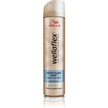 Wella Wellaflex Instant Volume fixativ cu fixare puternică și extra volum