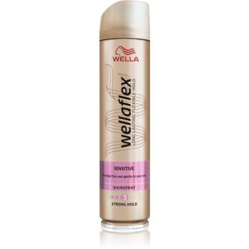 Wella Wellaflex Sensitive fixativ păr pentru fixare medie fara parfum de firma original