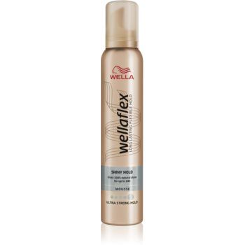 Wella Wellaflex Shine & Hold spuma pentru stralucire