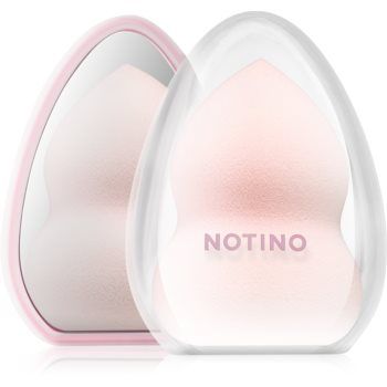 Notino Pastel Collection Make-up sponge with a mirror case burete de machiaj cu capac de firma original