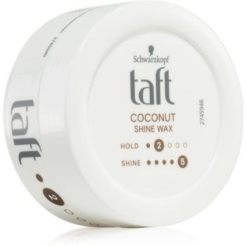 Schwarzkopf Taft Coconut Shine ceara de par ofera hidratare si stralucire