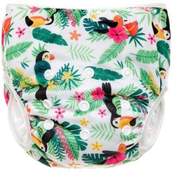 T-TOMI Diaper Swimwear Parrots scutece lavabile tip slip de înot