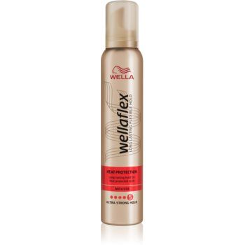 Wella Wellaflex Heat Protection spuma pentru modelarea termica a parului