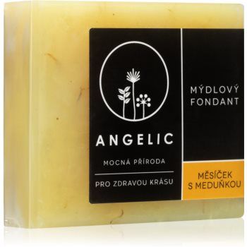 Angelic Soap fondant Calendula & Lemon balm sapun natural delicat