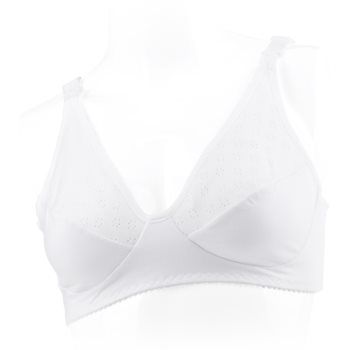 Canpol babies Nursing Bra with Flaps White sutien pentru alăptare ieftin