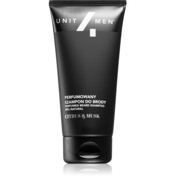 Unit4Men Perfumed beard shampoo șampon pentru barbă produs parfumat