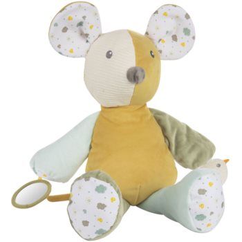 Canpol babies Mouse animăluț moale, de jucărie cu fluierătoare Canpol babies Mouse animăluț moale, de jucărie cu fluierătoare