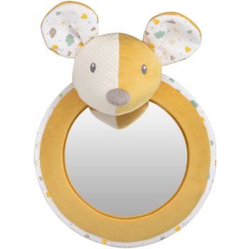 Canpol babies Mouse animăluț moale, de jucărie cu oglinda mica Canpol babies Mouse animăluț moale, de jucărie cu oglinda mica