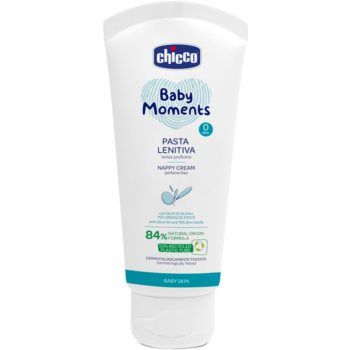 Chicco Baby Moments crema calmanta pentru copii crema-tratament impotriva iritatiilor provocate de scutece