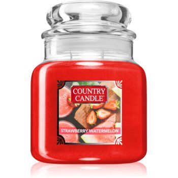 Country Candle Strawberry Watermelon lumânare parfumată